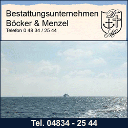 Büsumer Bestattungsunternehmen Böcker & Menzel Büsum