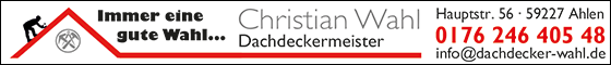 Christian Wahl Dachdeckermeister