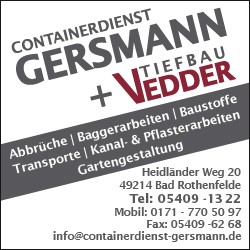 Containerdienst Gersmann + Tiefbau Vedder