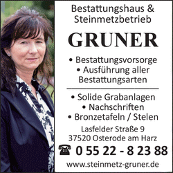 Steinmetzbetrieb Gruner GmbH Herr Wolfgang Gruner Herr Uwe Schmidt