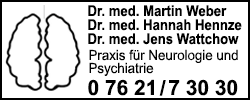 Weber M. u. Hennze  H. Dres. med. FÄ für Neurologie