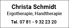 Schmidt Christa Ergotherapiepraxis
