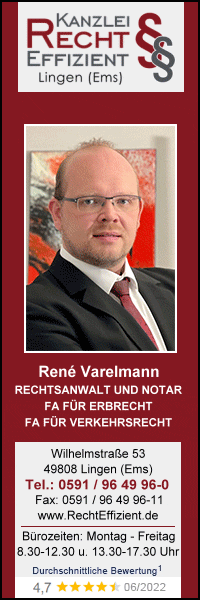 Rene Varelmann Kanzlei RechtEffizient RechtsanwÃ¤lte FachanwÃ¤lte Notar