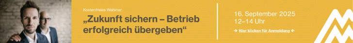 FÃ¼llbanner zu Webinar Zukunft sichern  Betrieb erfolgreich Ã¼bergeben